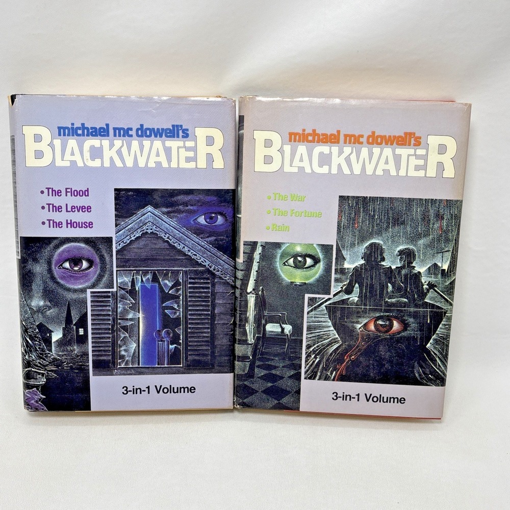Blackwater Volume 1 and 2 BCE by Michael McDowell 1983 Vintage 80s